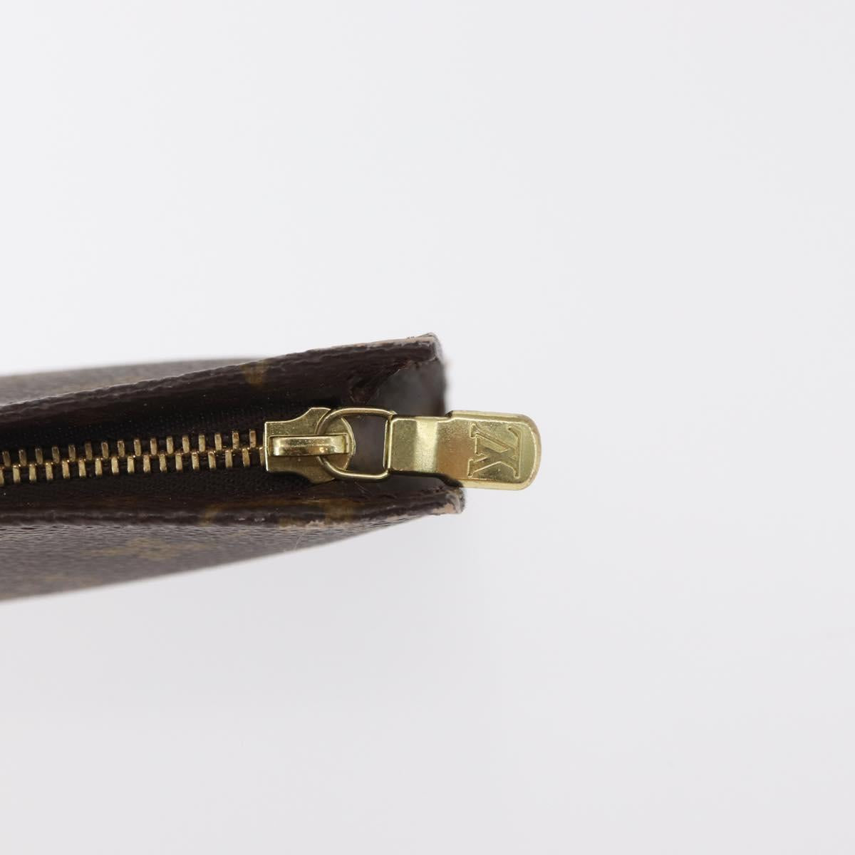 LOUIS VUITTON Monogram Bucket GM Accessory Pouch LV Auth 157730