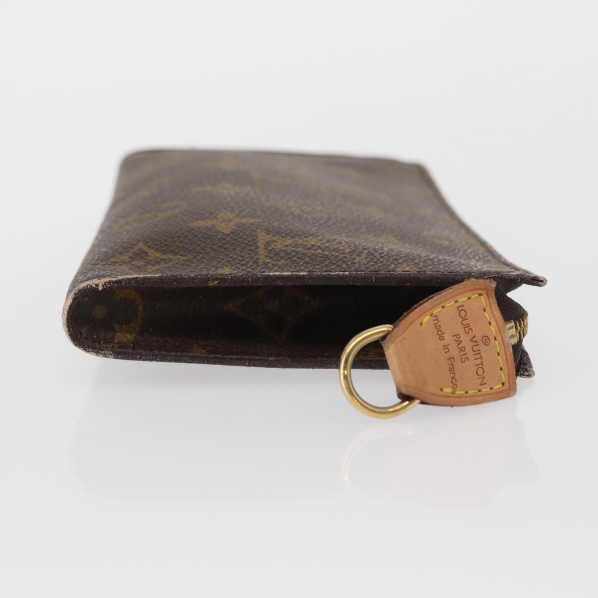 LOUIS VUITTON Monogram Bucket GM Accessory Pouch LV Auth 157730