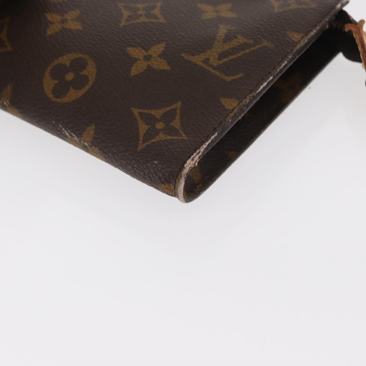 LOUIS VUITTON Monogram Bucket GM Accessory Pouch LV Auth 157730