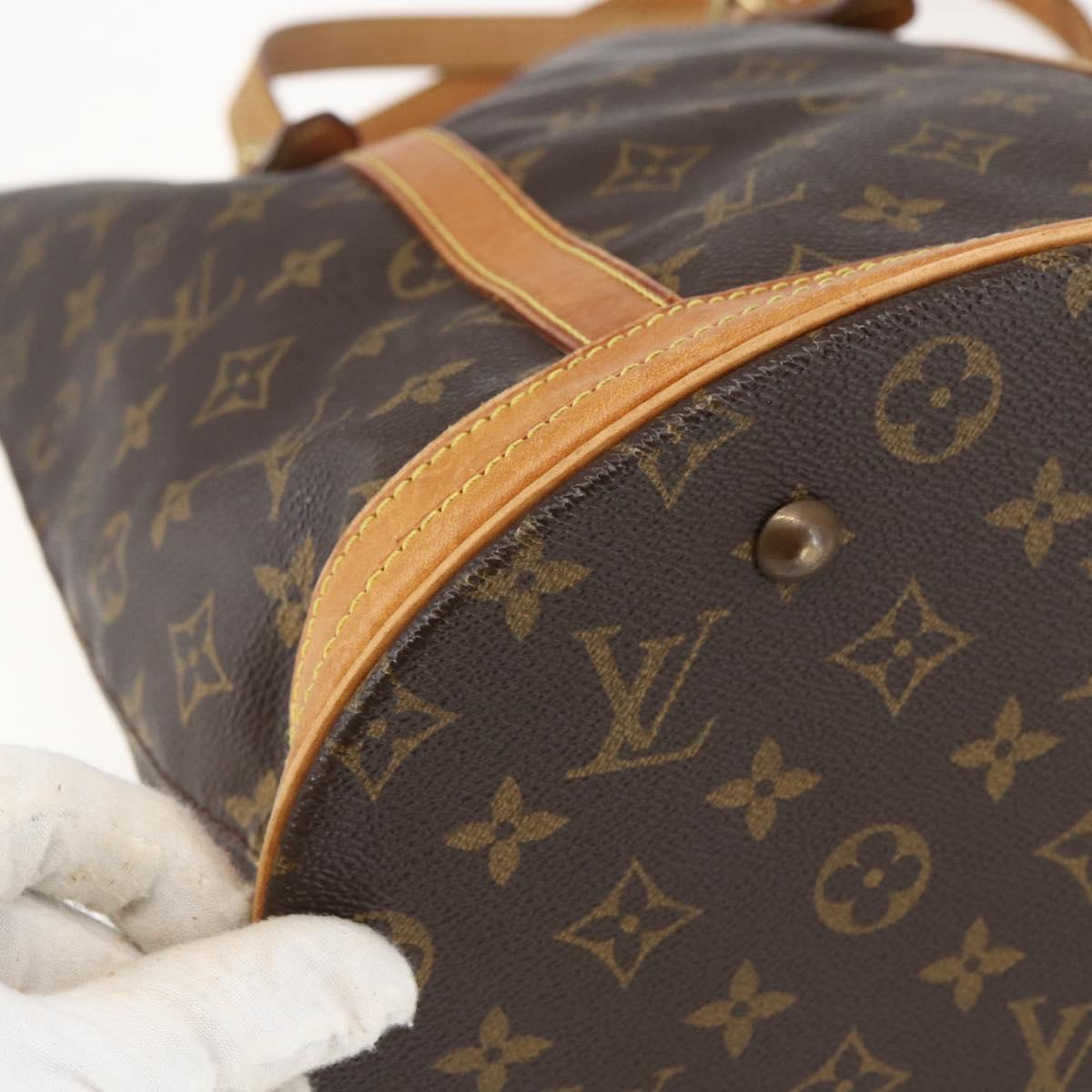 LOUIS VUITTON Monogram Bucket GM Shoulder Bag M42236 LV Auth 157731