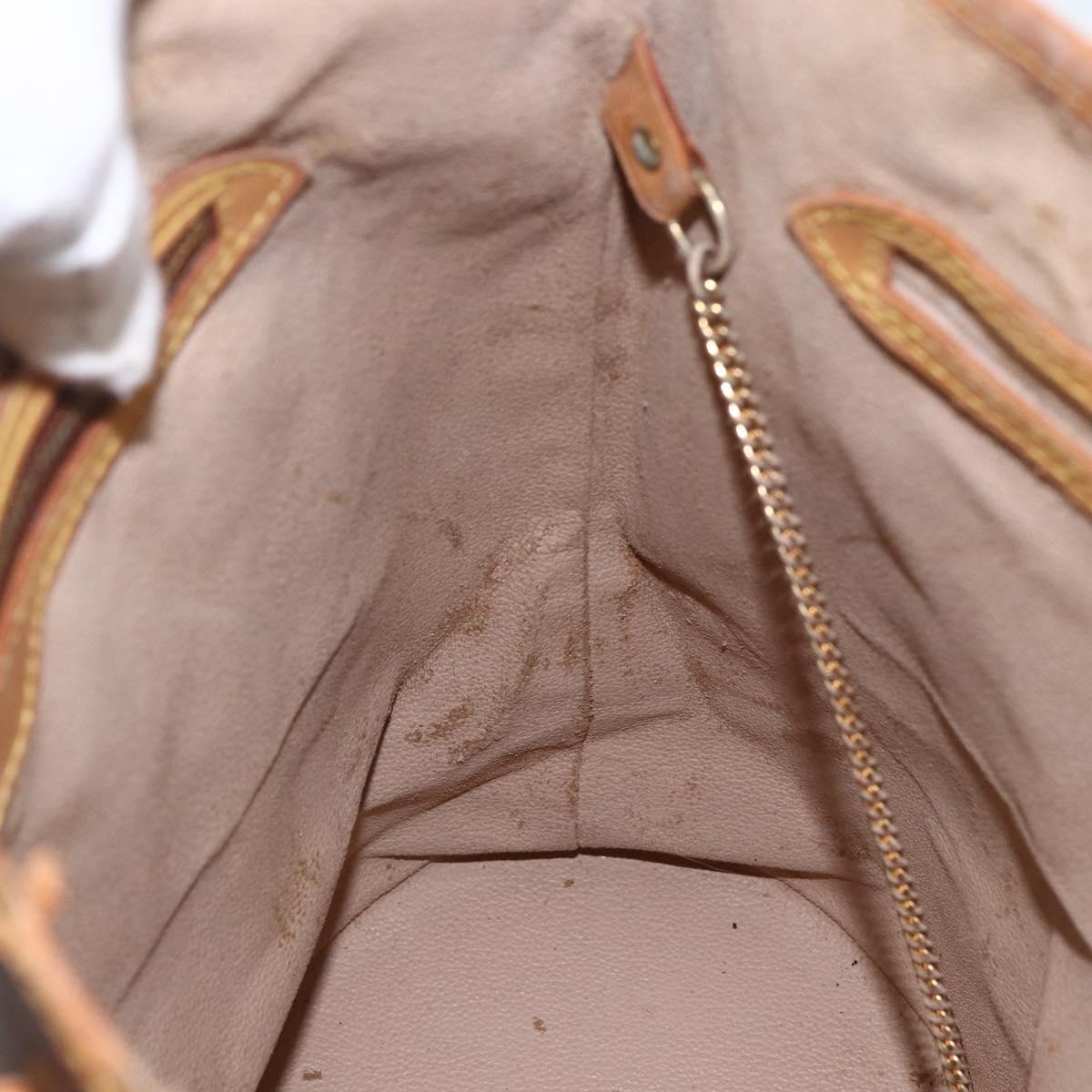 LOUIS VUITTON Monogram Bucket GM Shoulder Bag M42236 LV Auth 157731