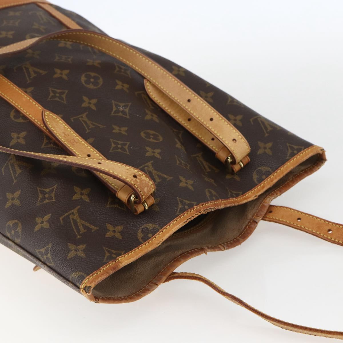 LOUIS VUITTON Monogram Bucket GM Shoulder Bag M42236 LV Auth 157731