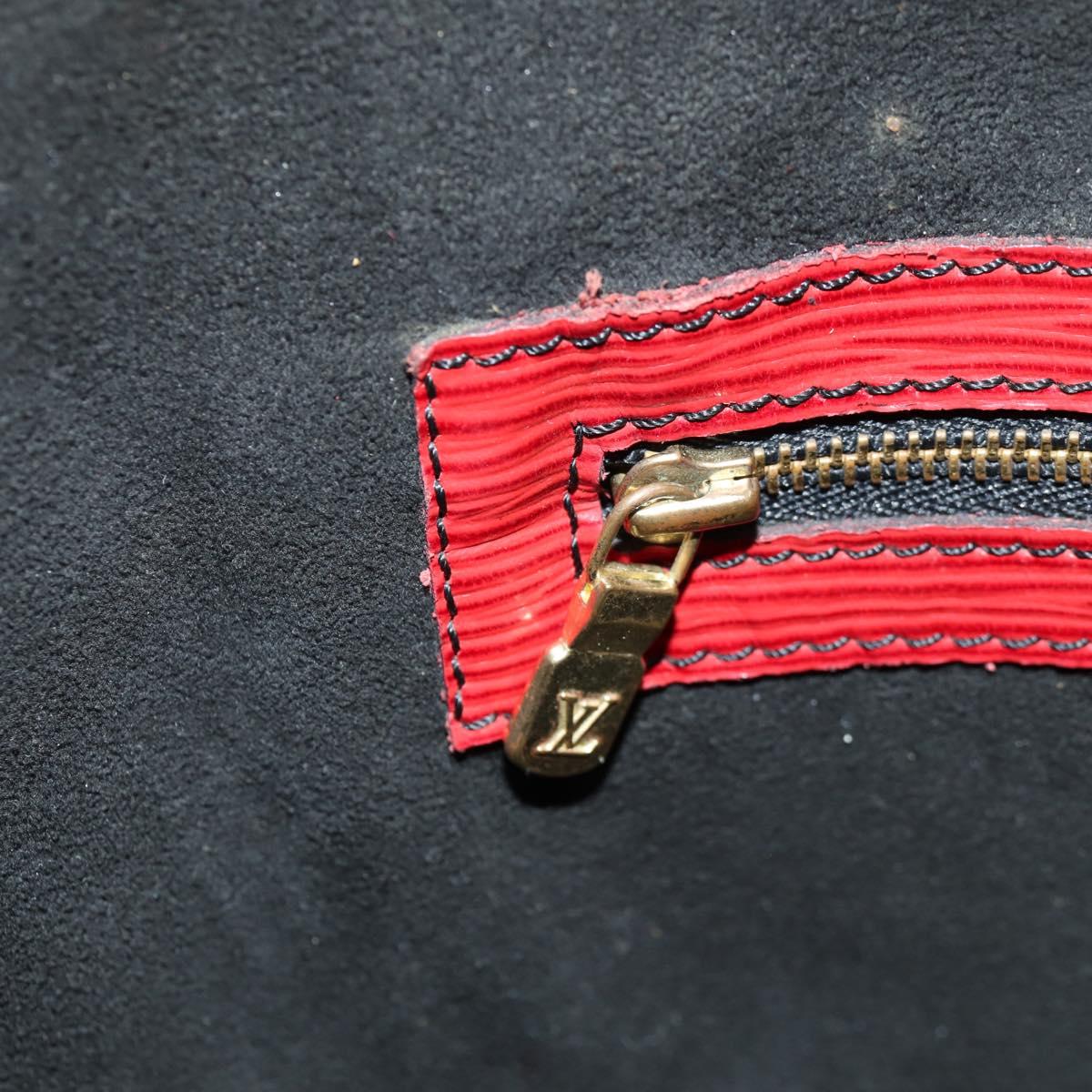 LOUIS VUITTON Epi Noe Shoulder Bag Bicolor Red Blue M44084 LV Auth 157736