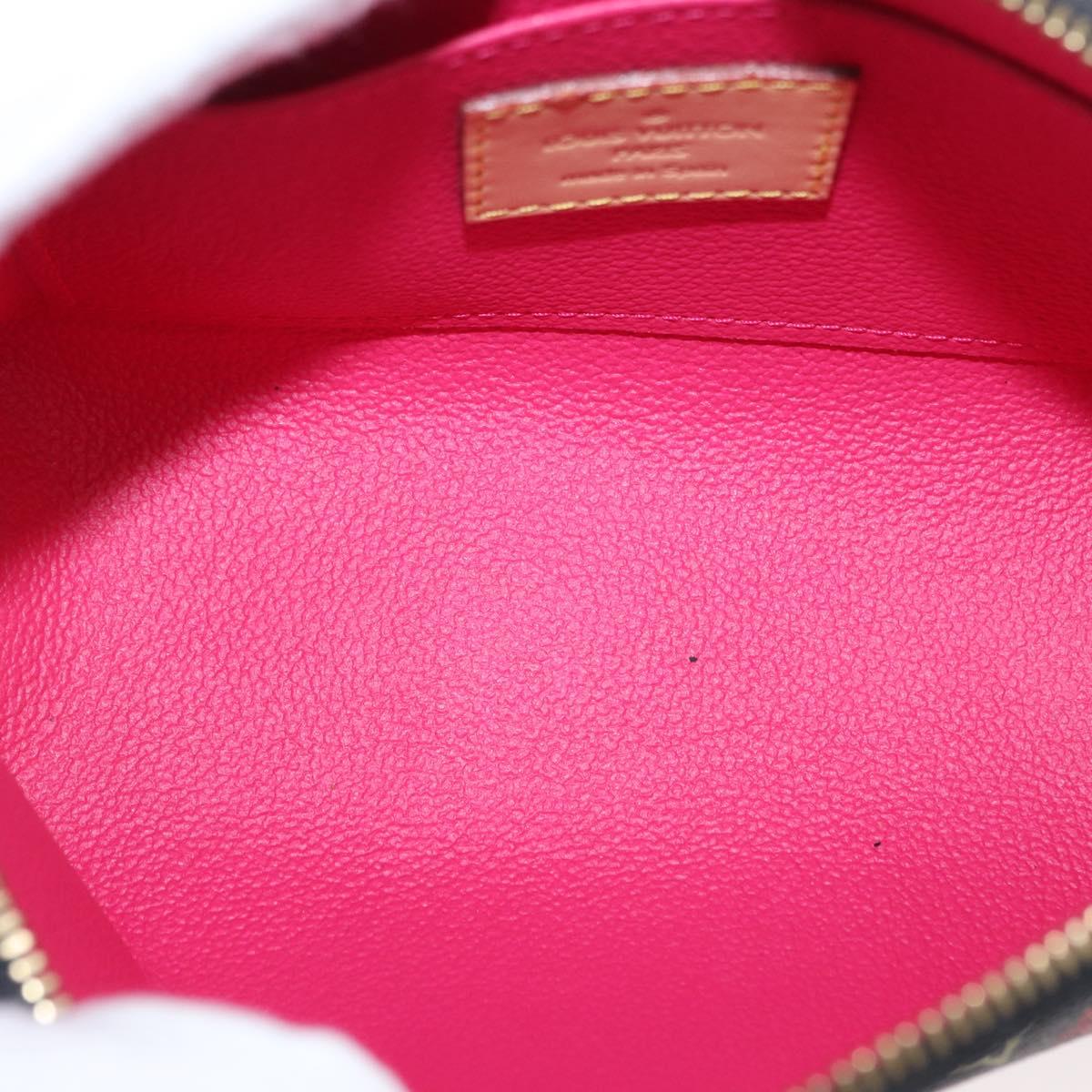 LOUIS VUITTON Monogram Multicolor Pochette Pouch Black M47355 LV Auth 157817SM