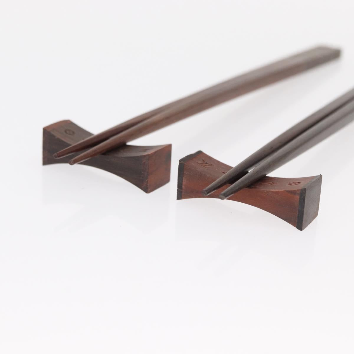 LOUIS VUITTON Monogram Baguette Chop Sticks Wood VIP Only M99171 LV Auth 157821M