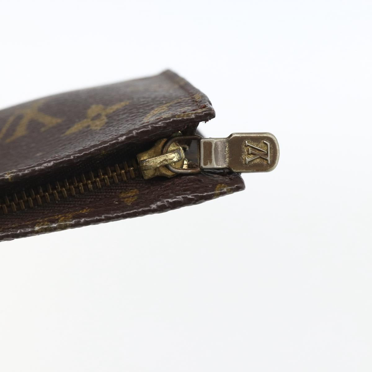 LOUIS VUITTON Monogram Bucket PM Accessory Pouch LV Auth 157823