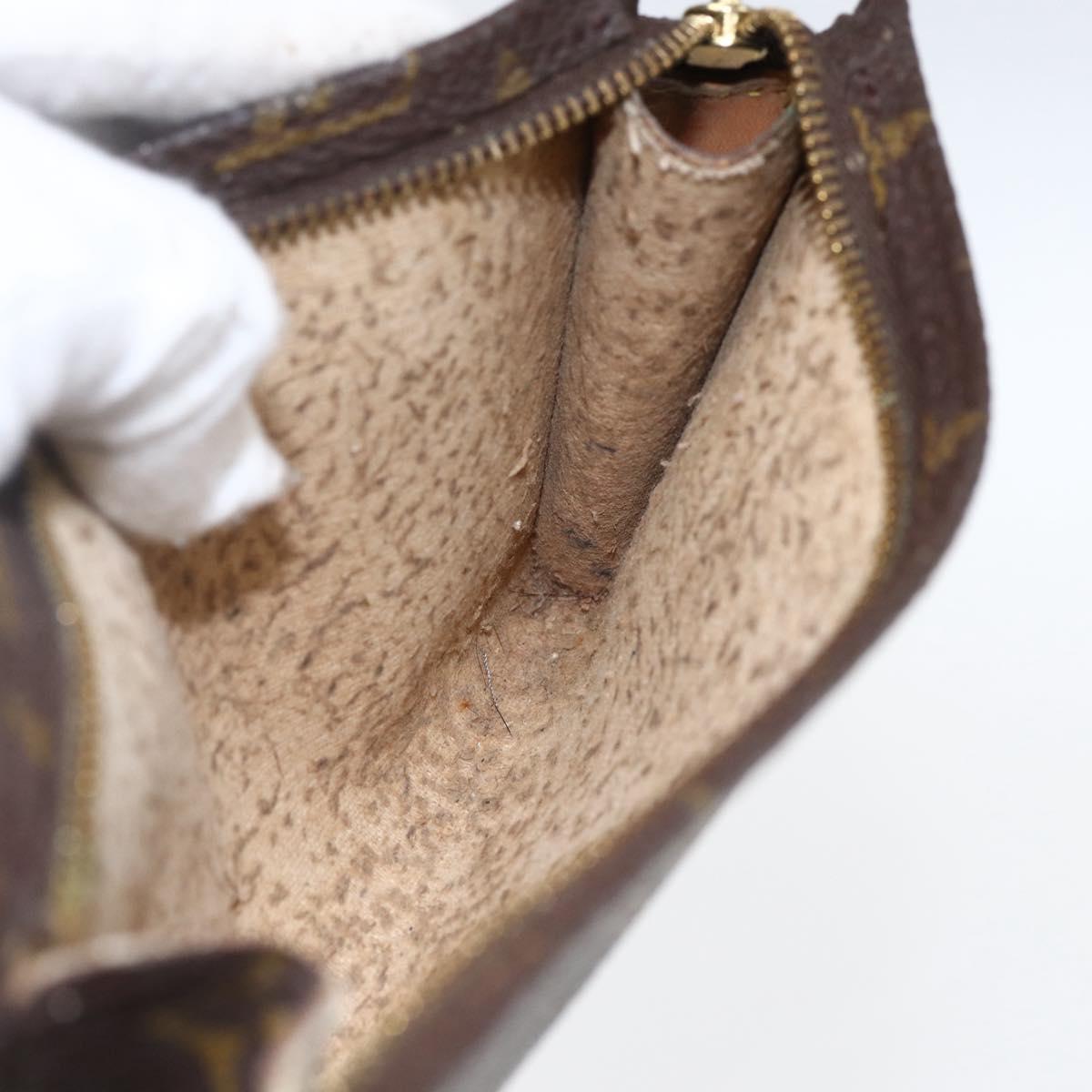 LOUIS VUITTON Monogram Bucket PM Accessory Pouch LV Auth 157823