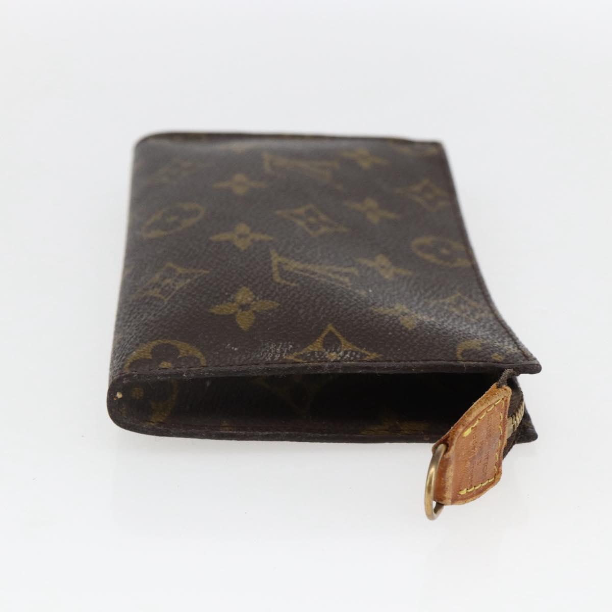 LOUIS VUITTON Monogram Bucket PM Accessory Pouch LV Auth 157823