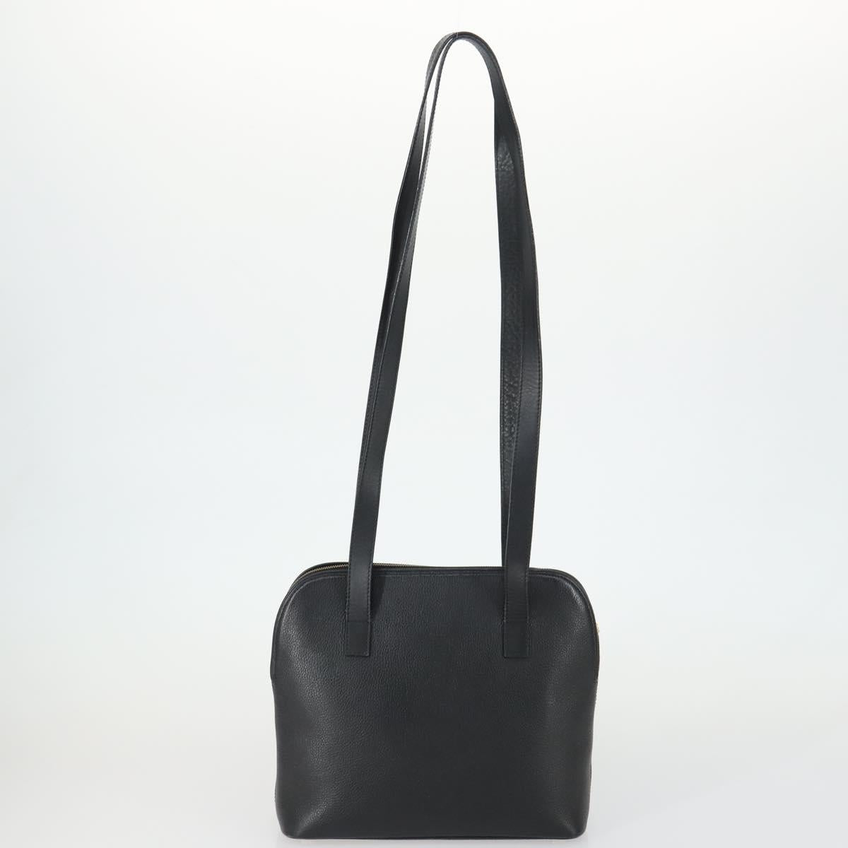 CELINE Burberry Shoulder Bag Leather PVC 2 Set Brown Black Auth 157832