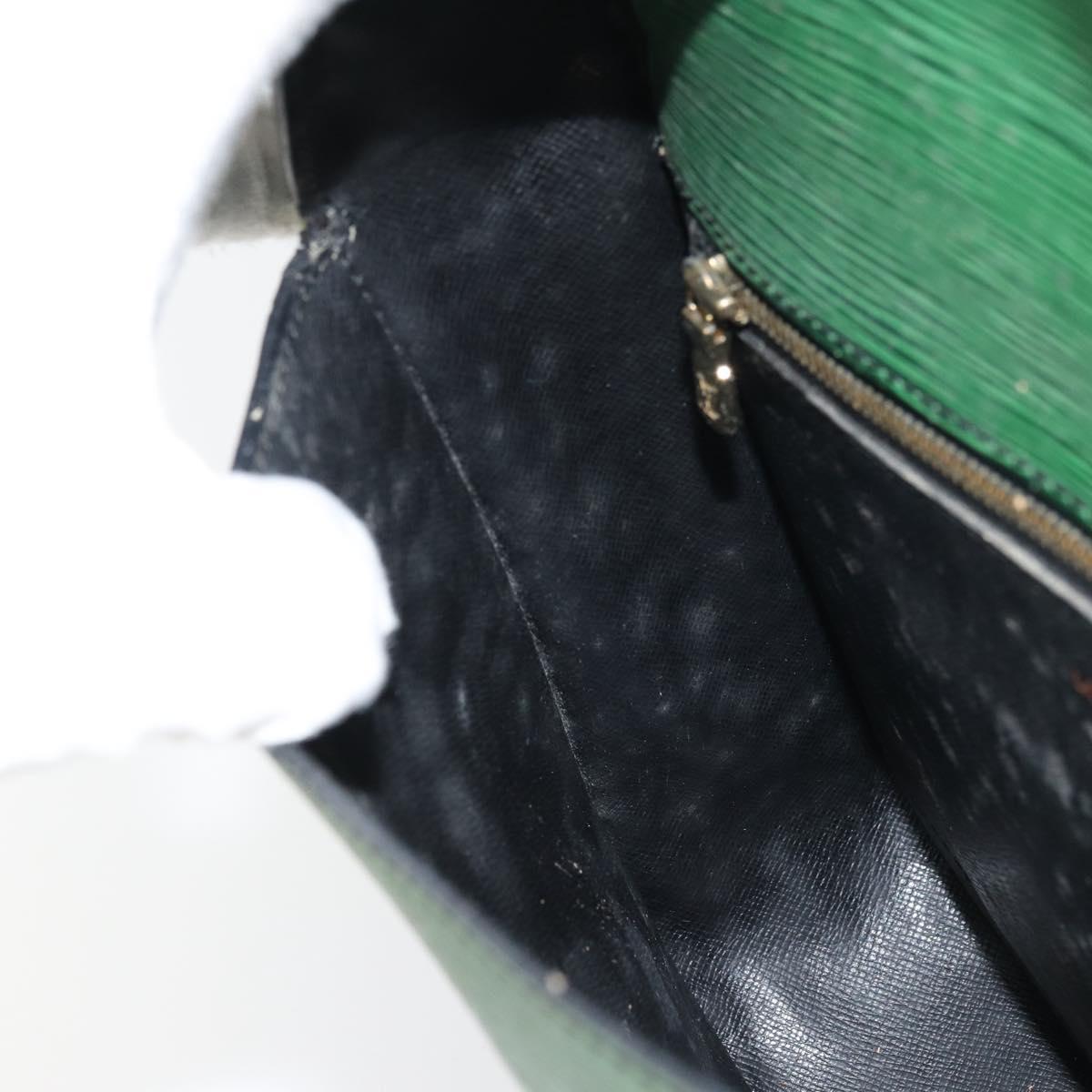 LOUIS VUITTON Epi Saint Cloud GM Shoulder Bag Green M52194 LV Auth 157851