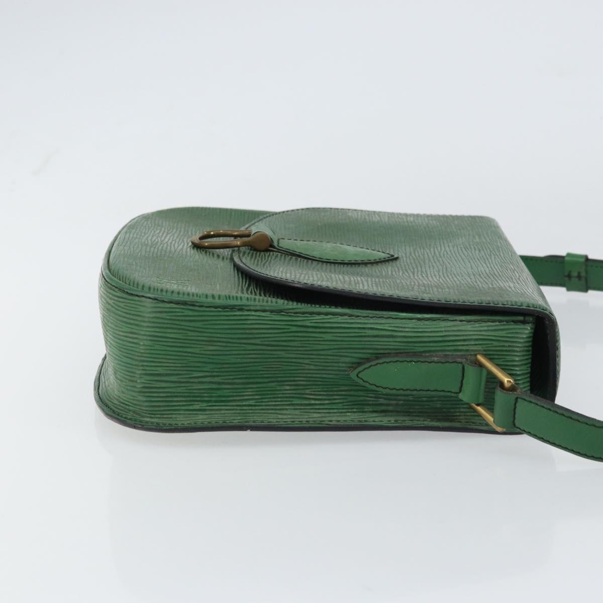 LOUIS VUITTON Epi Saint Cloud GM Shoulder Bag Green M52194 LV Auth 157851