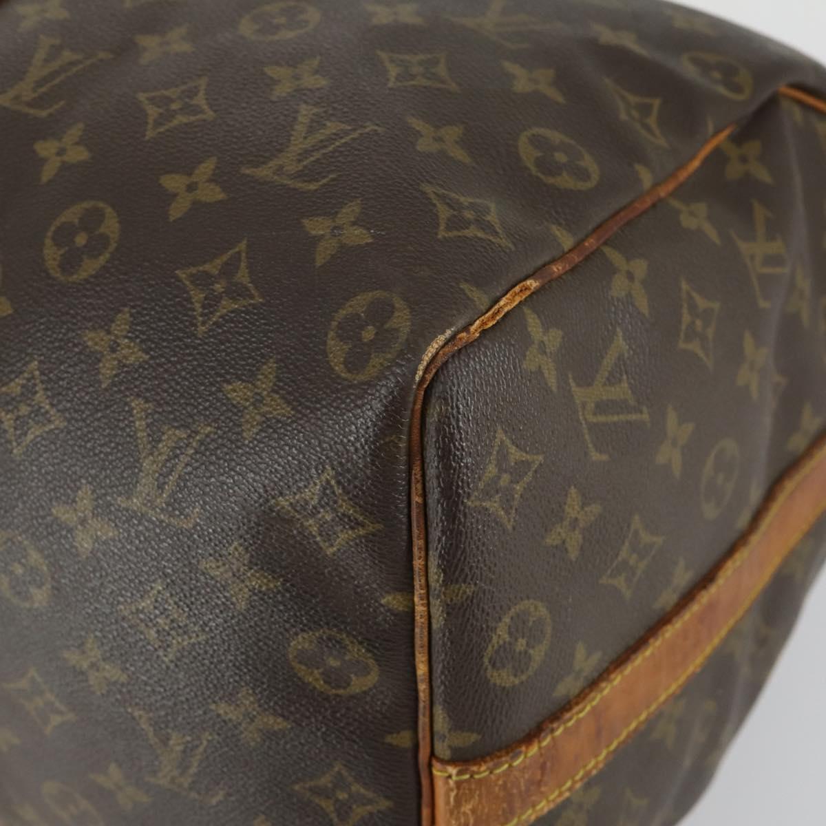 LOUIS VUITTON Monogram Keepall Bandouliere 50 Boston Bag M41416 LV Auth 157866