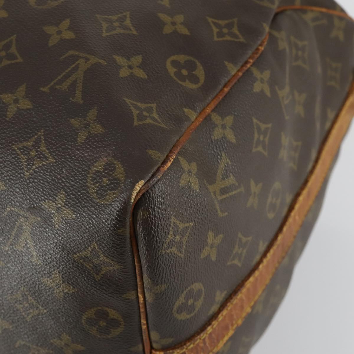 LOUIS VUITTON Monogram Keepall Bandouliere 50 Boston Bag M41416 LV Auth 157866