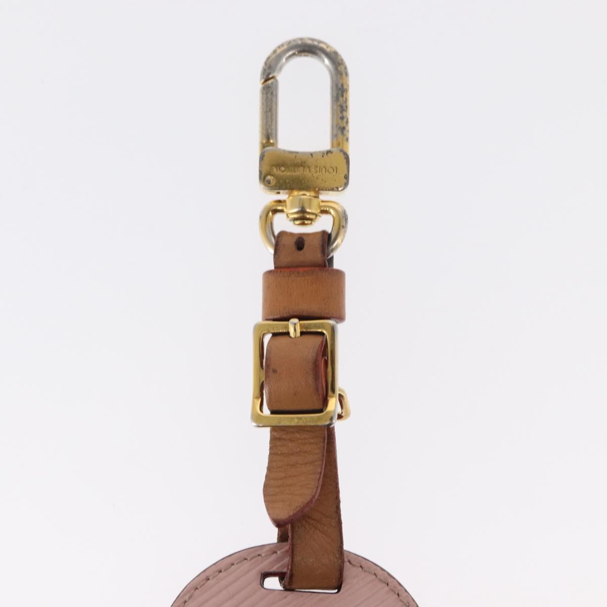 LOUIS VUITTON Epi Bijoux Sac Tag Vivienne Name Tag Pink M69572 LV Auth 157885