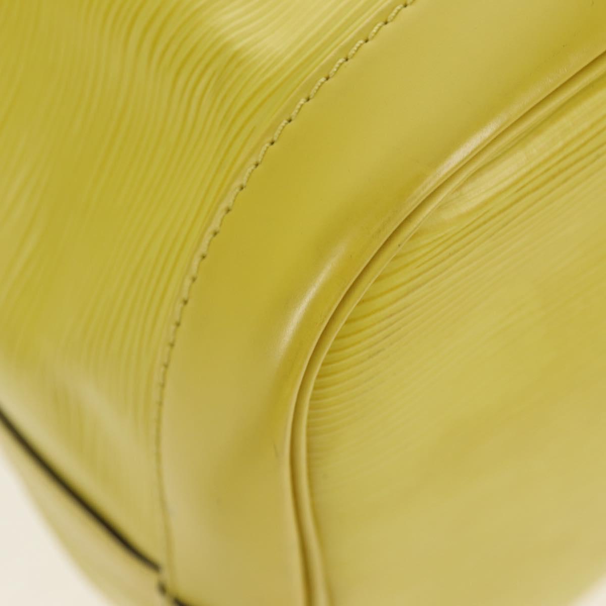 LOUIS VUITTON Epi Petit Noe Shoulder Bag Pistachian LV Auth 157915V
