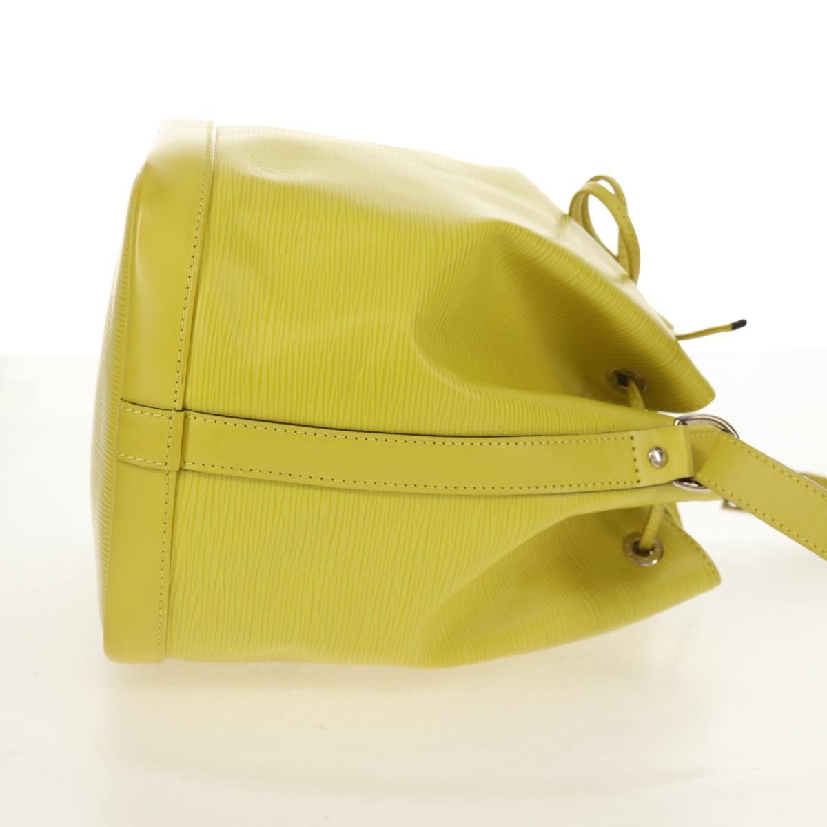 LOUIS VUITTON Epi Petit Noe Shoulder Bag Pistachian LV Auth 157915V