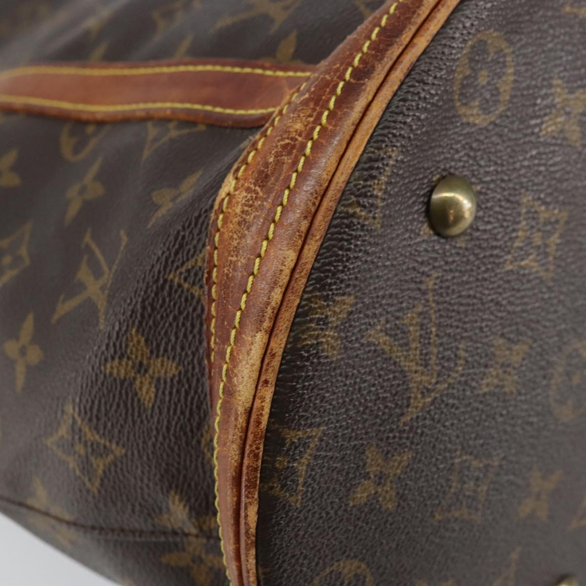 LOUIS VUITTON Monogram Bucket GM Shoulder Bag M42236 LV Auth 157917