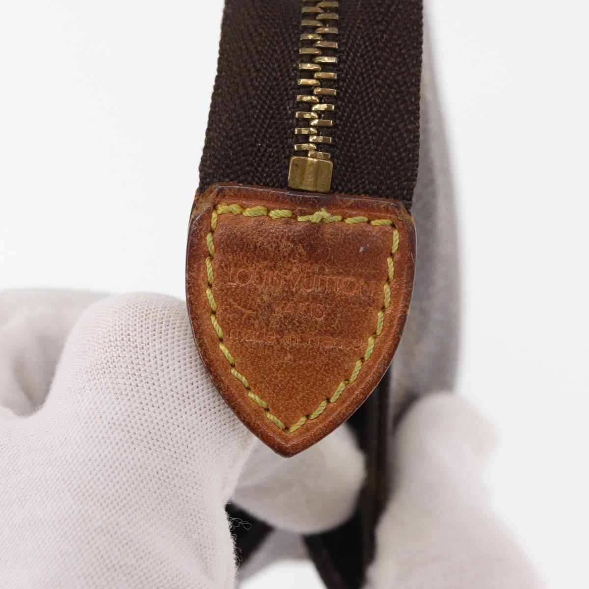 LOUIS VUITTON Monogram Poche Toilette 15 Pouch M47546 LV Auth 157939