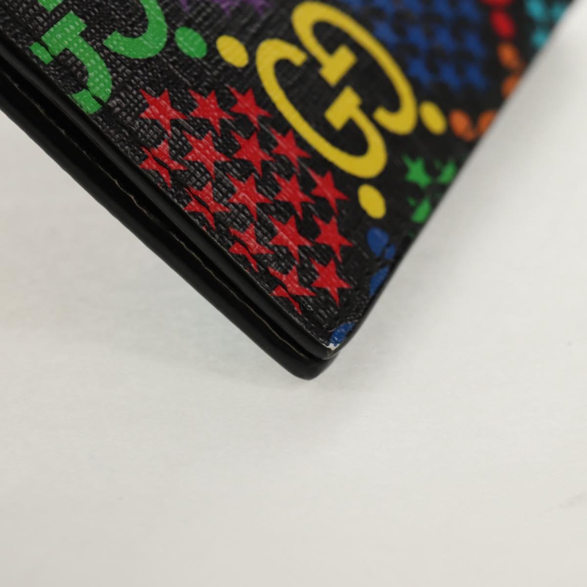 GUCCI GG Psychedelic Wallet Multicolor 601089 Auth 157947V