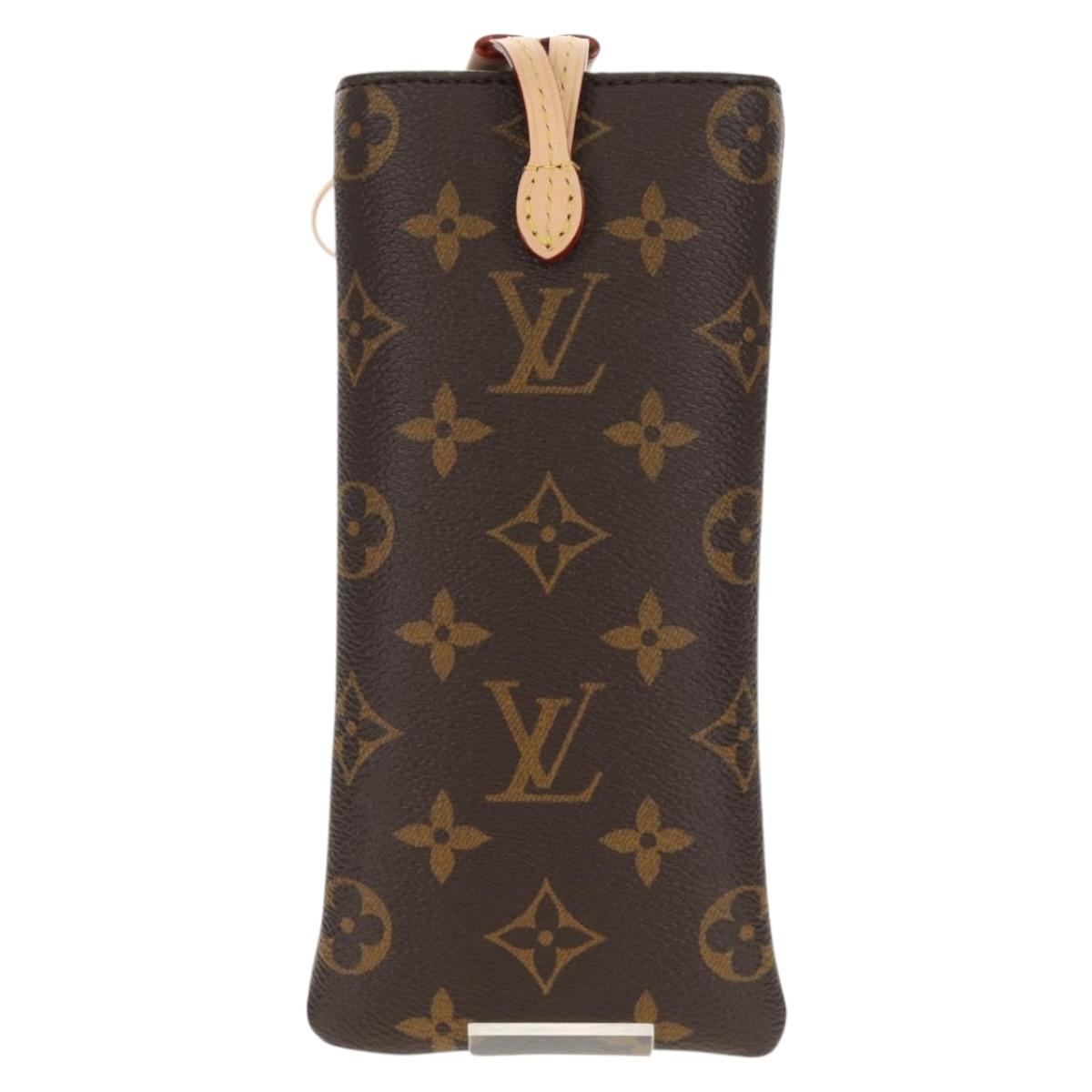 LOUIS VUITTON Monogram Sunglasses Pouch LV Auth 157961SM