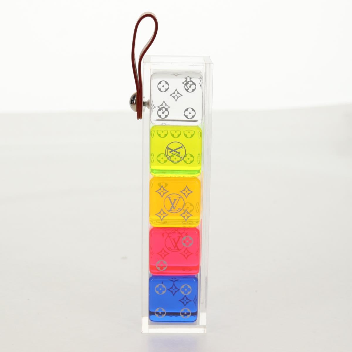 LOUIS VUITTON Etui Desteve plastic Clear GI0411 LV Auth 157969SM