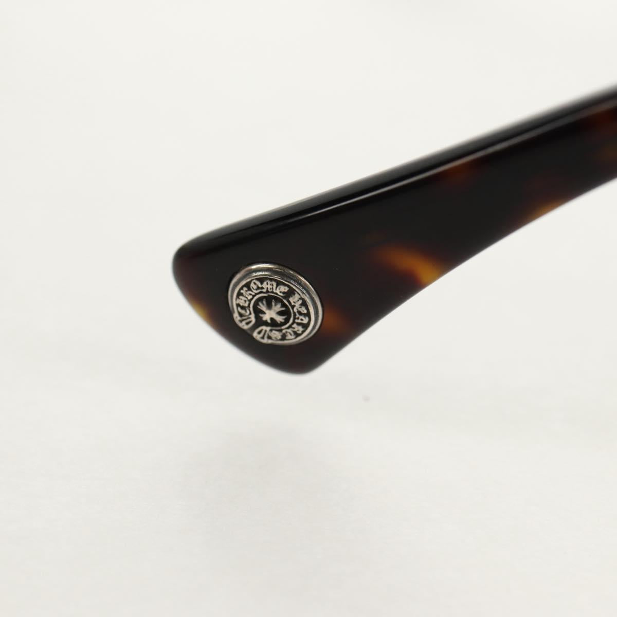 Chrome Hearts GITTIN' ANY BS Flare Glasses plastic Brown Auth 157971M