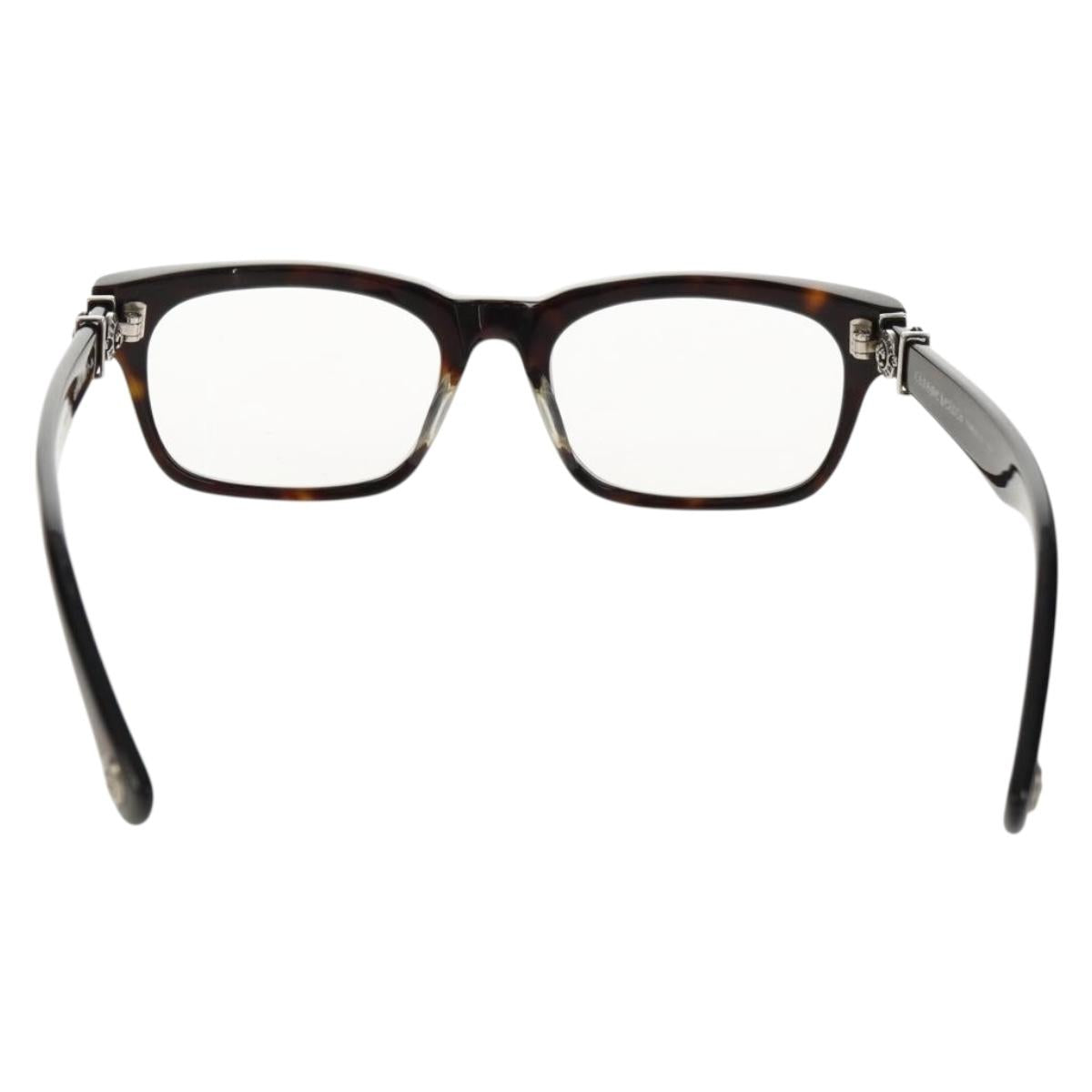 Chrome Hearts GITTIN' ANY BS Flare Glasses plastic Brown Auth 157971M
