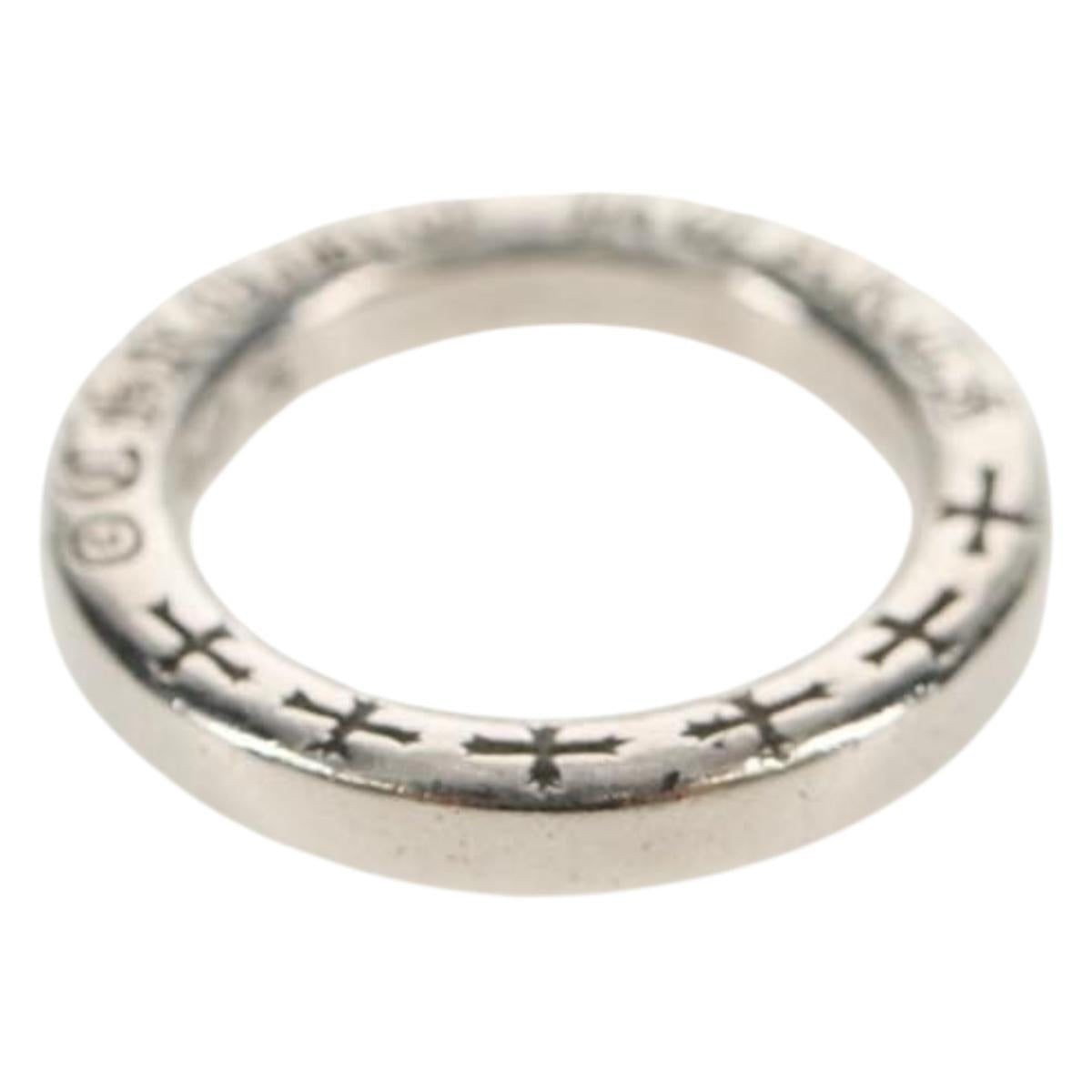 Chrome Hearts NTFL Ring Ag925 Silver Auth 157993SAM