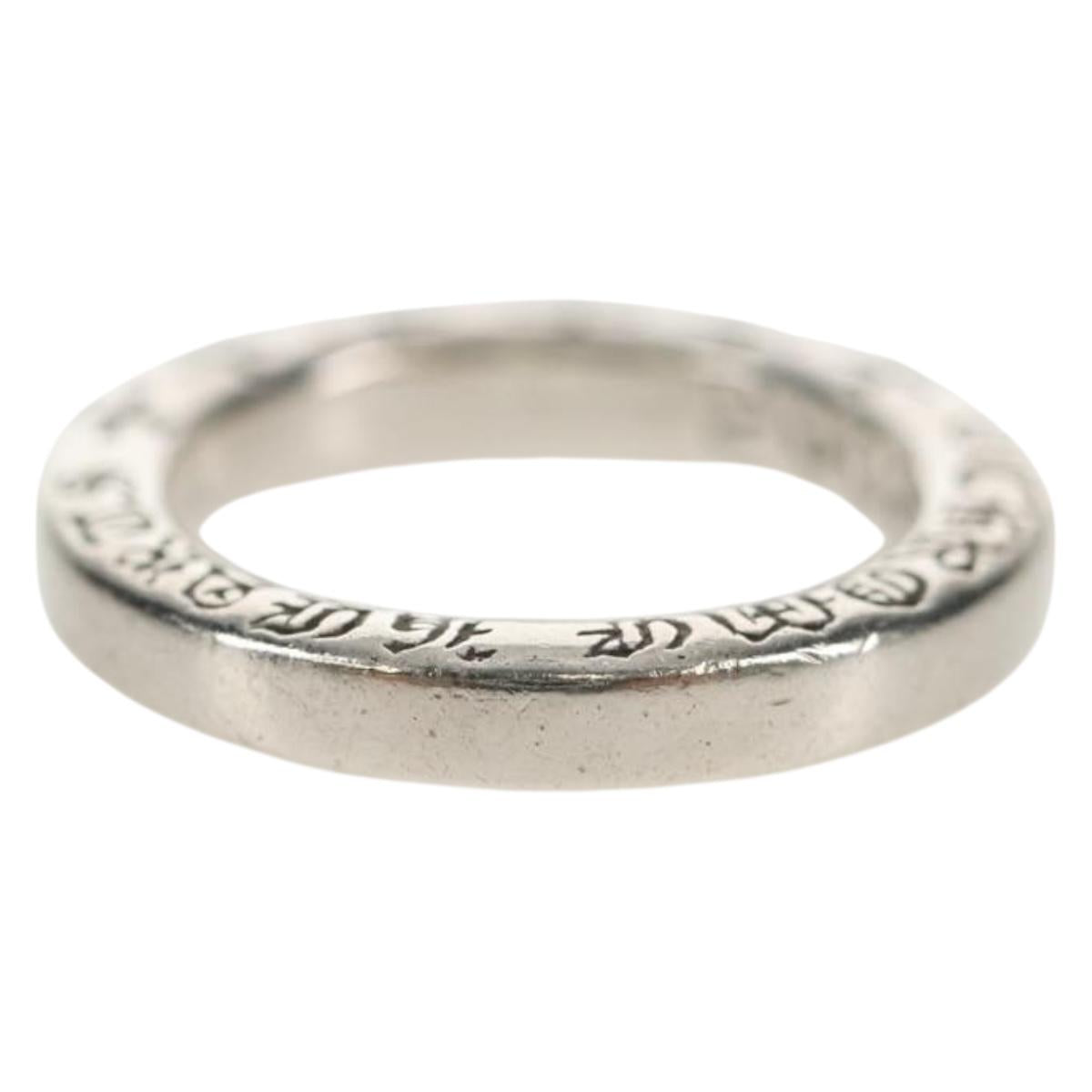 Chrome Hearts NTFL Ring Ag925 Silver Auth 157993SAM