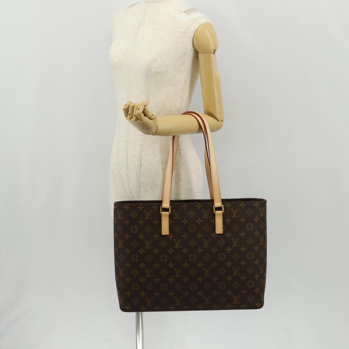LOUIS VUITTON Monogram Luco Tote Bag M51155 LV Auth 158002SV