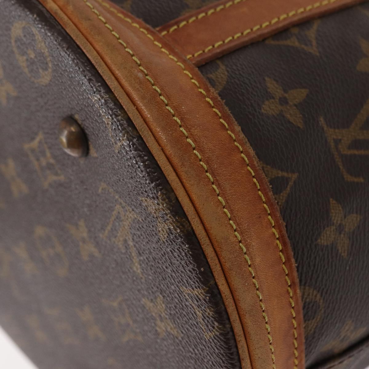 LOUIS VUITTON Monogram Bucket GM Shoulder Bag M42236 LV Auth 158033