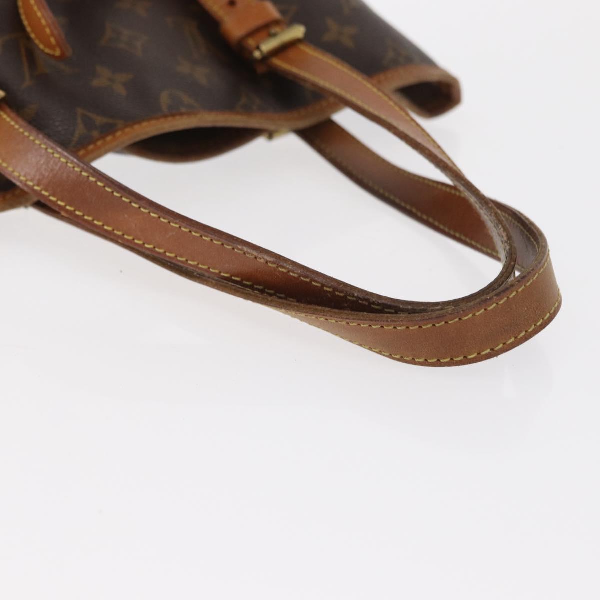 LOUIS VUITTON Monogram Bucket GM Shoulder Bag M42236 LV Auth 158033