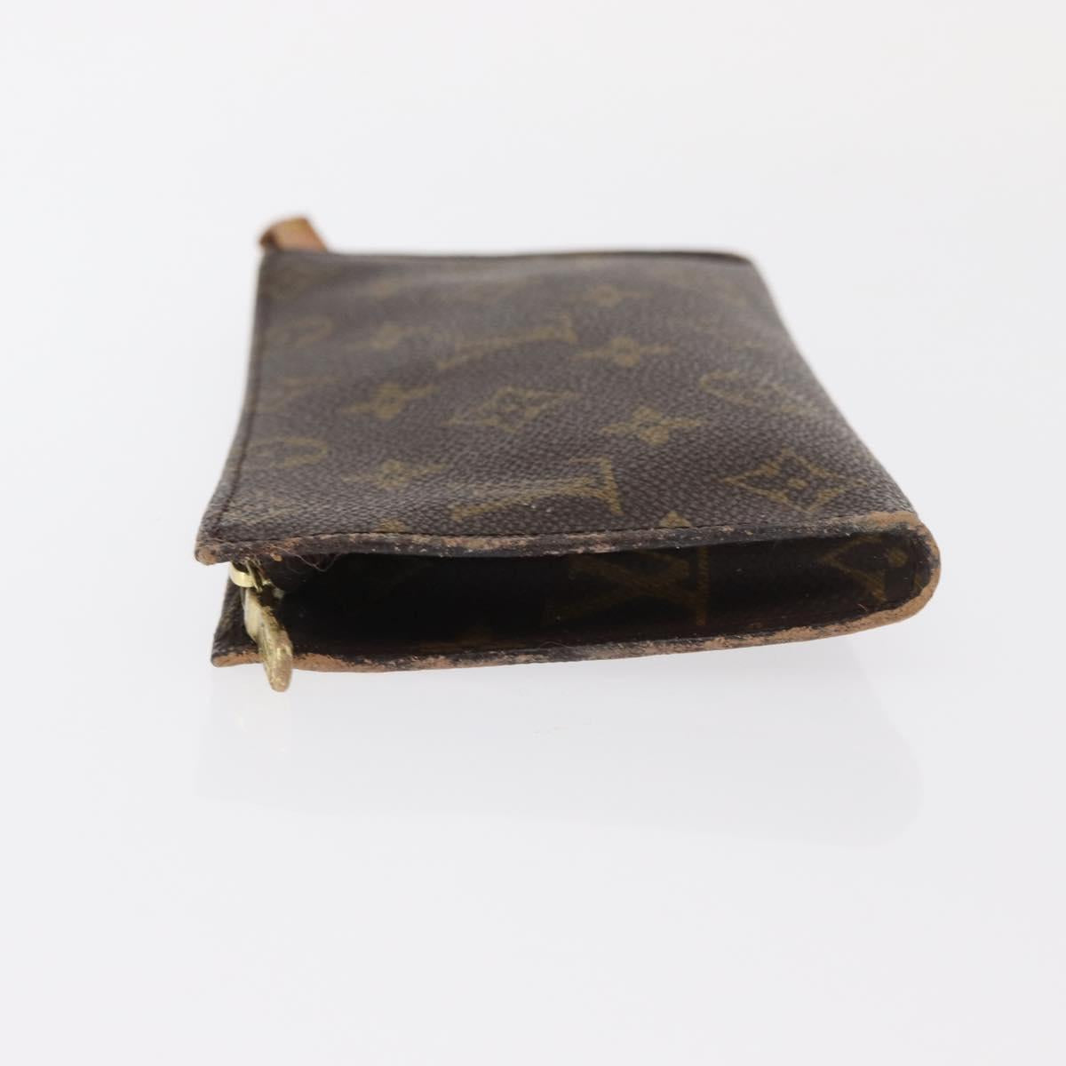 LOUIS VUITTON Monogram Bucket GM Accessory Pouch LV Auth 158034