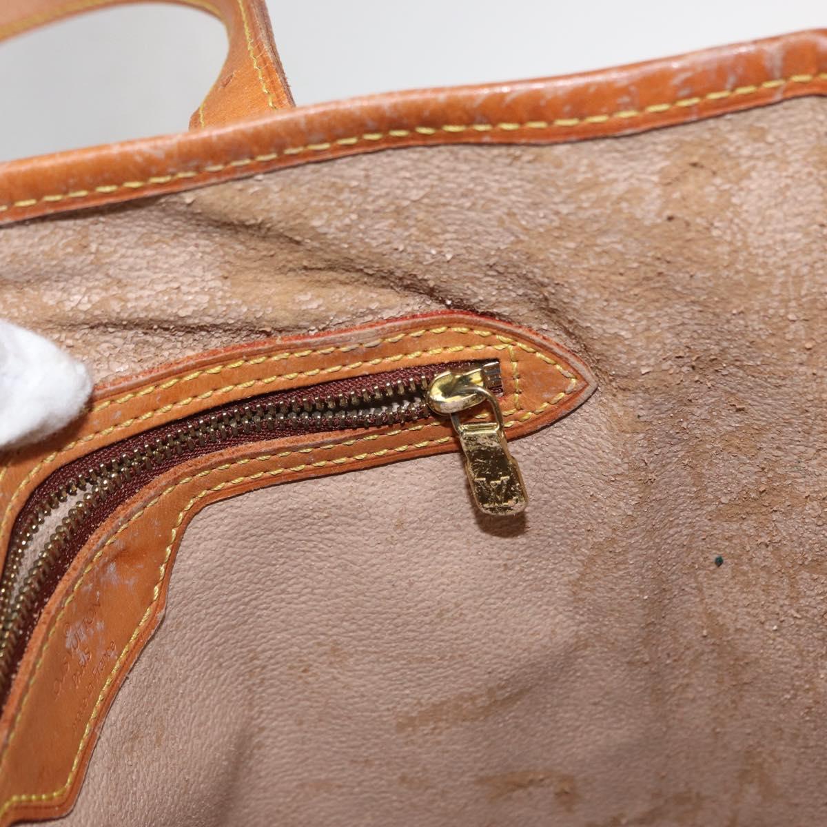LOUIS VUITTON Monogram Bucket GM Shoulder Bag M42236 LV Auth 158063