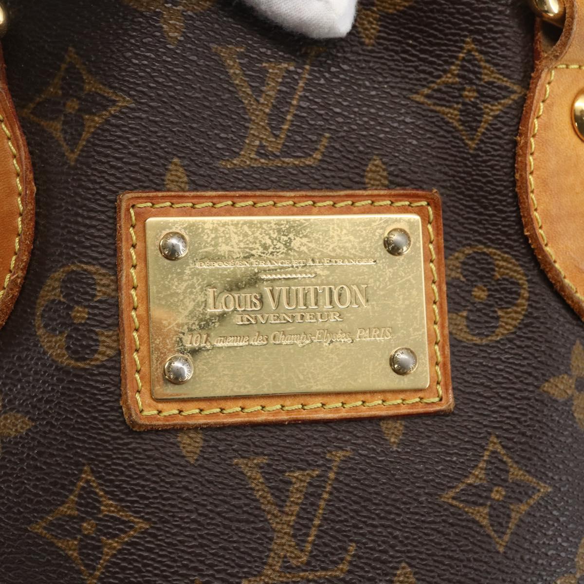 LOUIS VUITTON Monogram Hampstead PM Hand Bag SP order M51168 LV Auth 158068