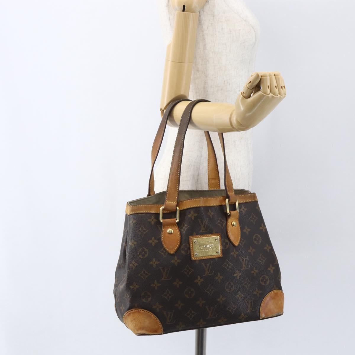 LOUIS VUITTON Monogram Hampstead PM Hand Bag SP order M51168 LV Auth 158068