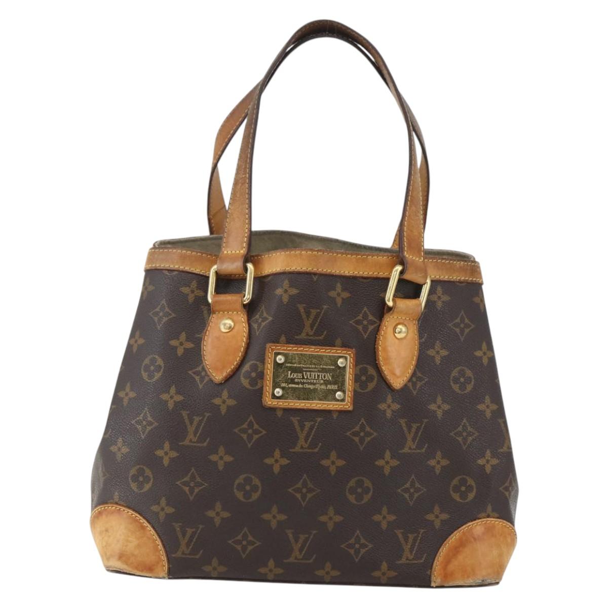 LOUIS VUITTON Monogram Hampstead PM Hand Bag SP order M51168 LV Auth 158068