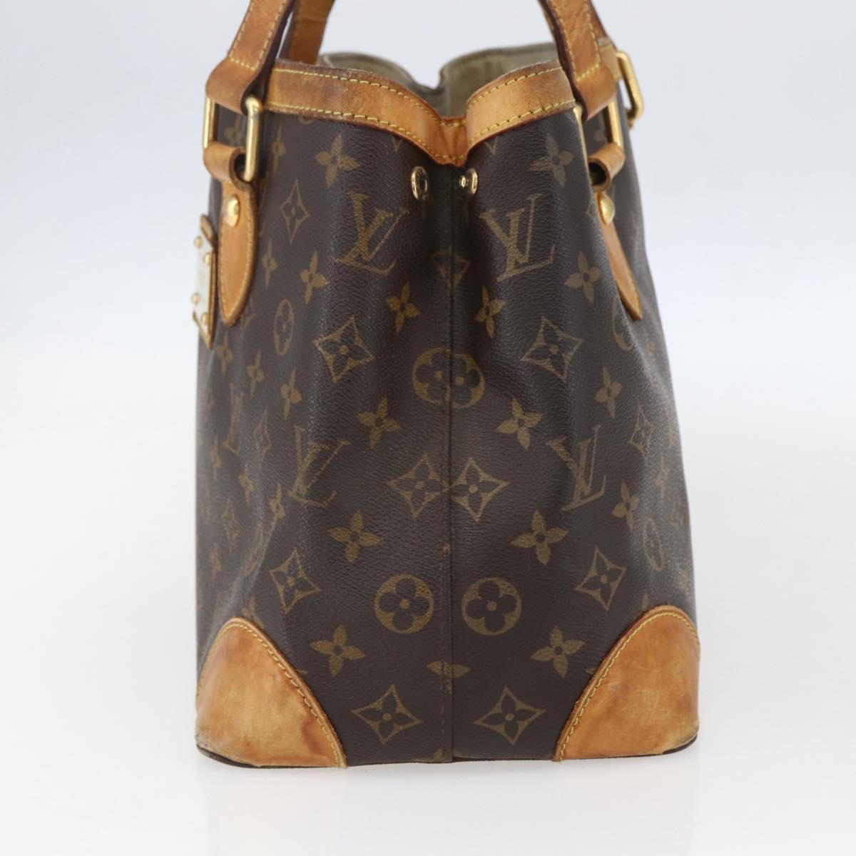 LOUIS VUITTON Monogram Hampstead PM Hand Bag SP order M51168 LV Auth 158068