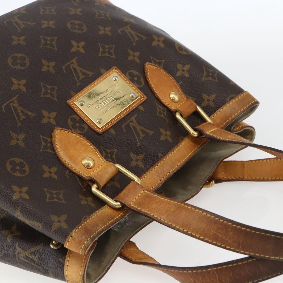 LOUIS VUITTON Monogram Hampstead PM Hand Bag SP order M51168 LV Auth 158068