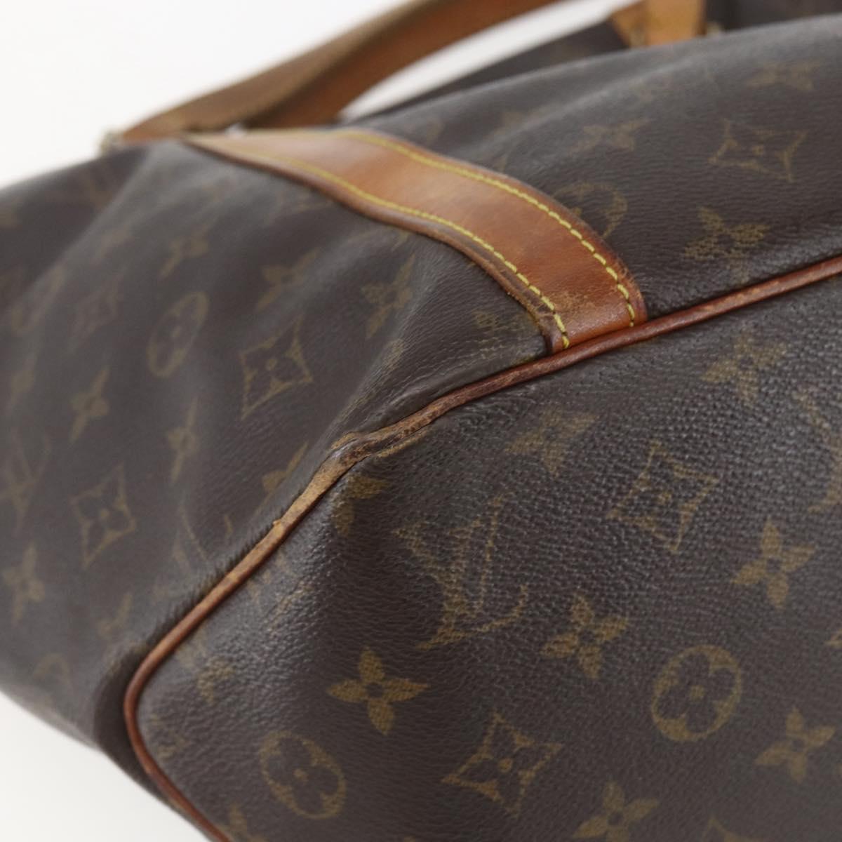 LOUIS VUITTON Monogram Sac Shopping Tote Bag M51108 LV Auth 158078