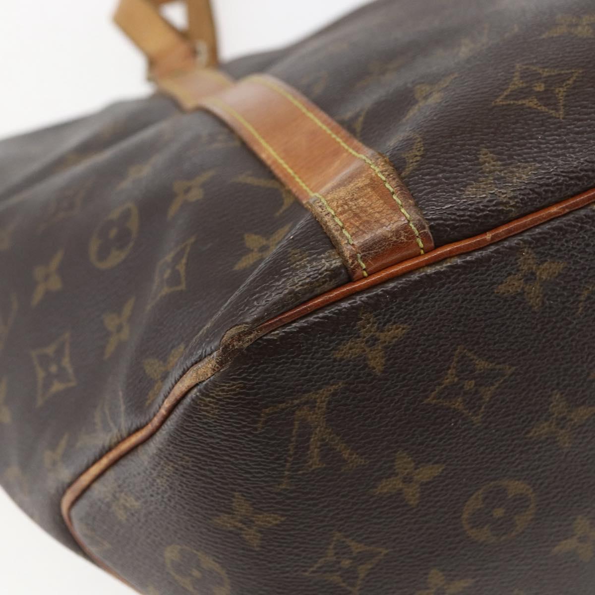 LOUIS VUITTON Monogram Sac Shopping Tote Bag M51108 LV Auth 158078