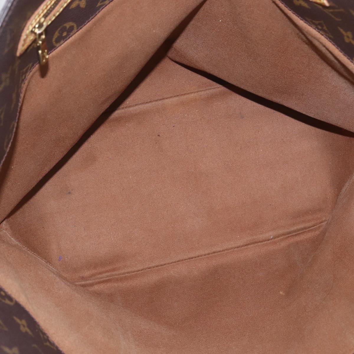 LOUIS VUITTON Monogram Sac Shopping Tote Bag M51108 LV Auth 158078