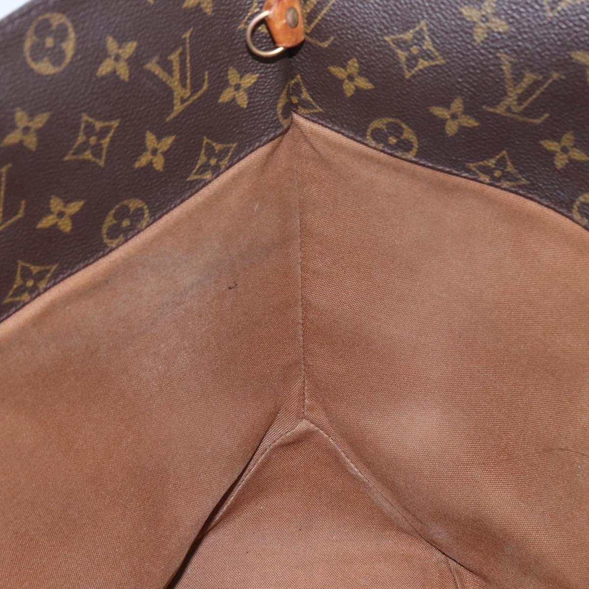 LOUIS VUITTON Monogram Sac Shopping Tote Bag M51108 LV Auth 158078