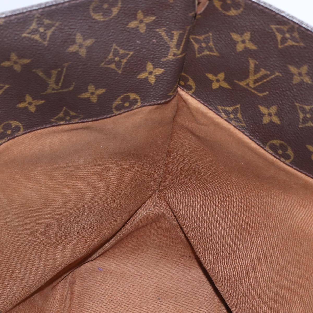 LOUIS VUITTON Monogram Sac Shopping Tote Bag M51108 LV Auth 158078