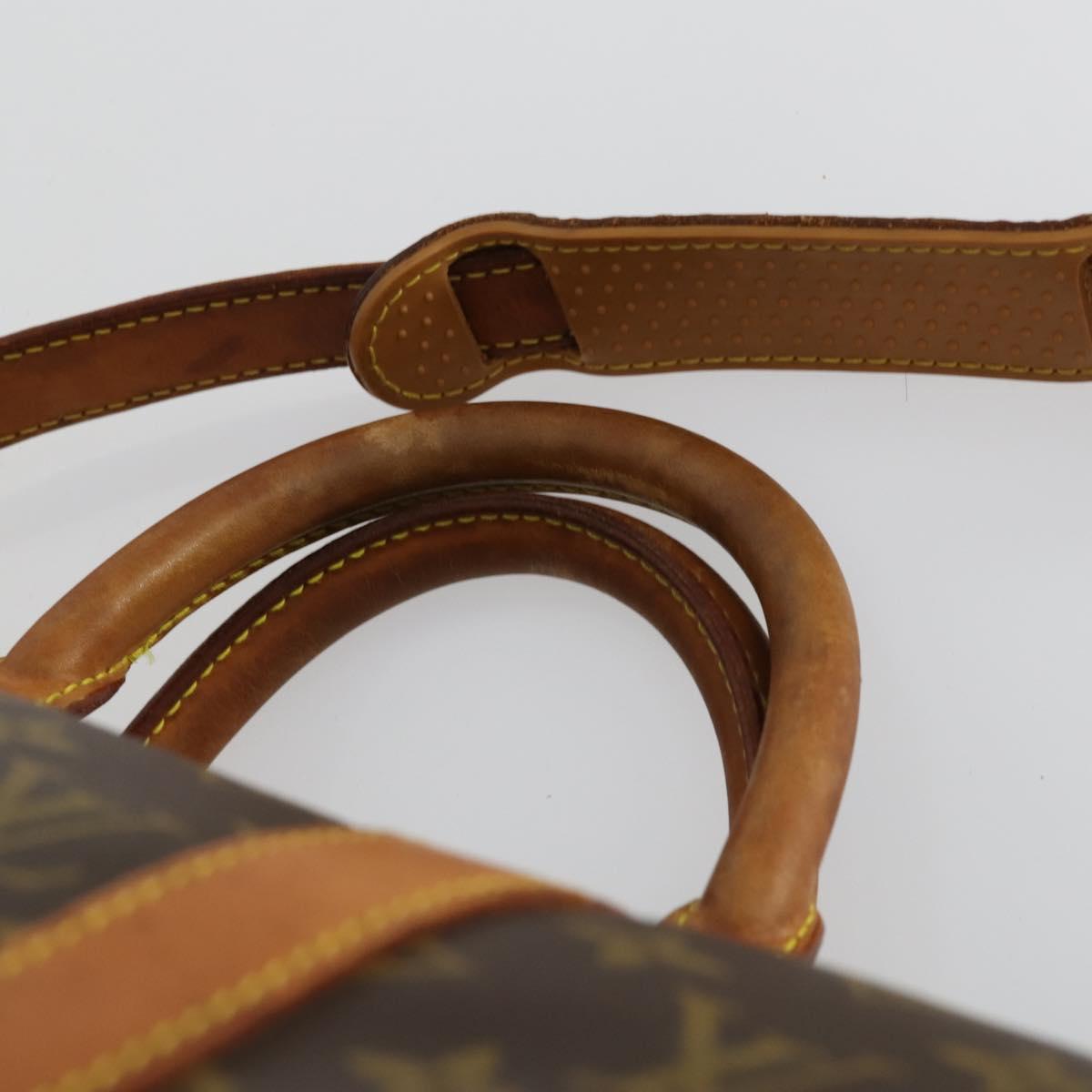 LOUIS VUITTON Monogram Keepall Bandouliere 50 Boston Bag M41416 LV Auth 158083