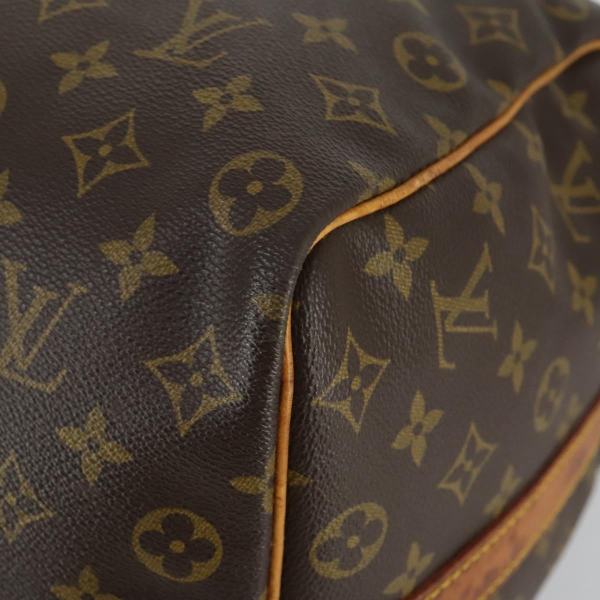 LOUIS VUITTON Monogram Keepall Bandouliere 50 Boston Bag M41416 LV Auth 158083