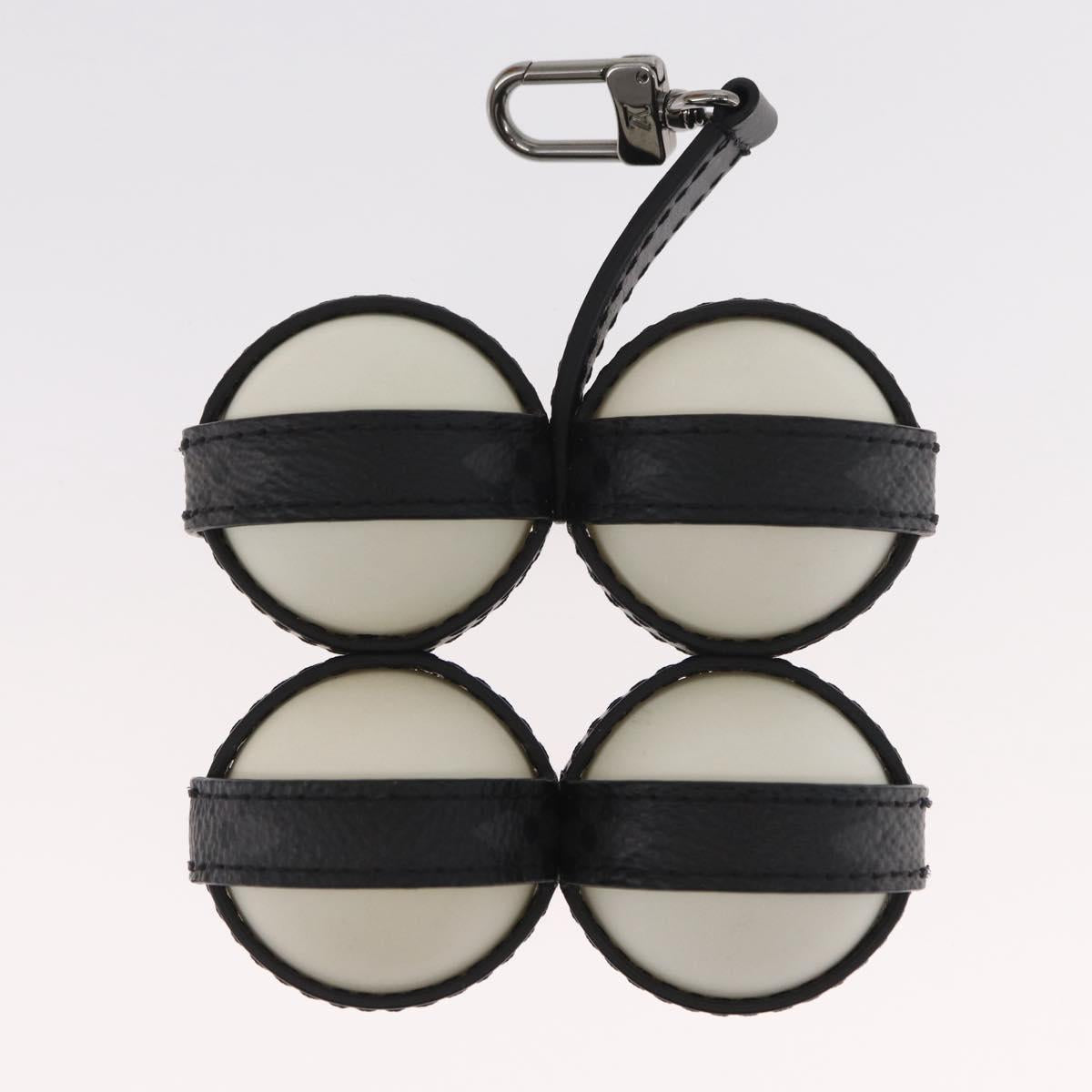 LOUIS VUITTON Monogram Eclipse Set Ping Pong James Club Case LV Auth 158098SM