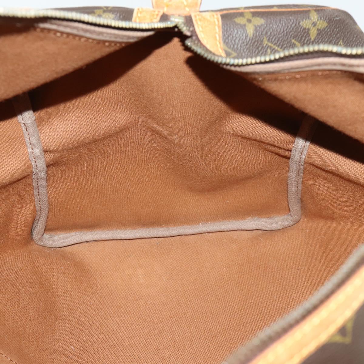 LOUIS VUITTON Monogram Sac Souple 45 Boston Bag M41624 LV Auth 158145