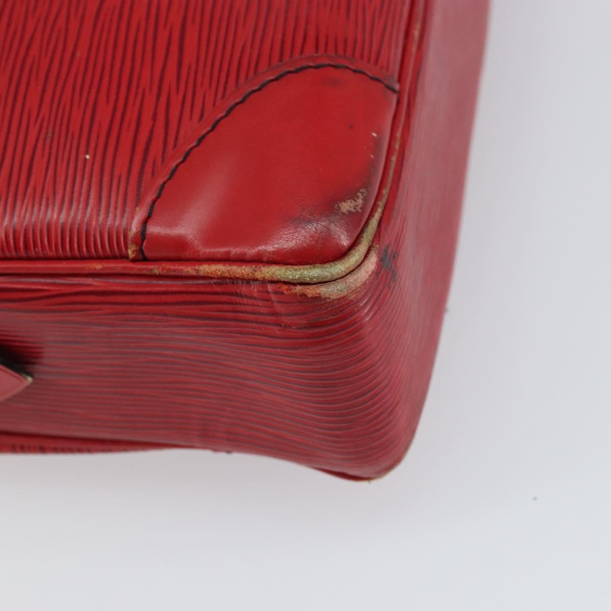 LOUIS VUITTON Epi Porte Documents Voyage Business Bag Red M54477 LV Auth 158150