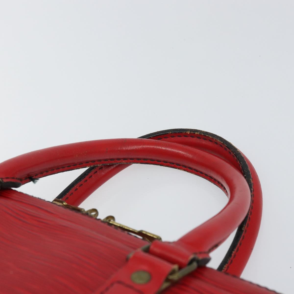 LOUIS VUITTON Epi Porte Documents Voyage Business Bag Red M54477 LV Auth 158150
